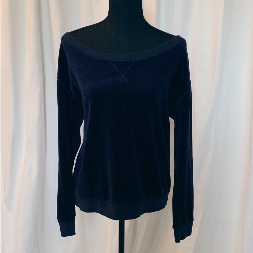 JC velour sweatshirt